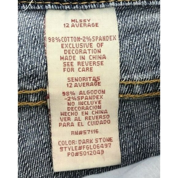 Women's Faded Glory Stretch Bootcut Jeans Size 12 Average - Picture 6 of 9